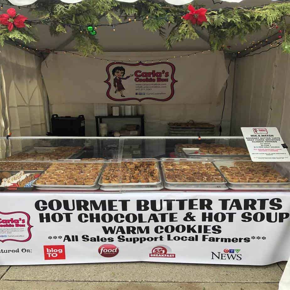 Holiday Fair in the Square 2017 Carlas Cookie Box