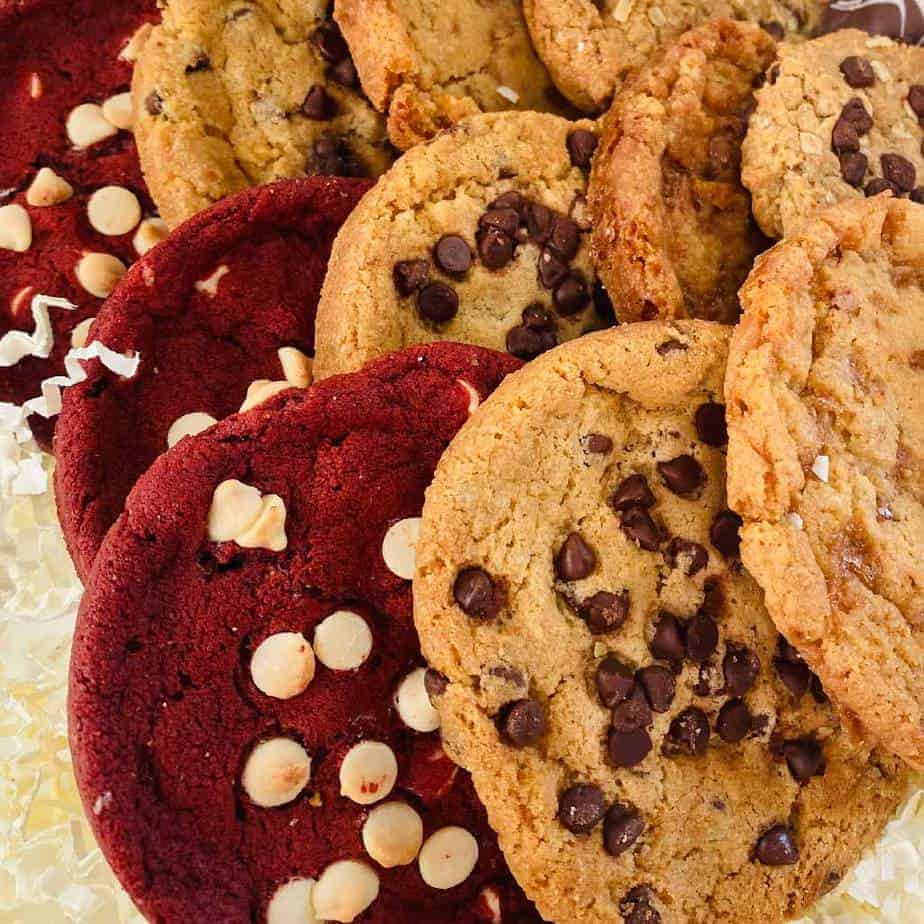Gourmet Cookie Box - Soft/Chewy and Homemade - Variety