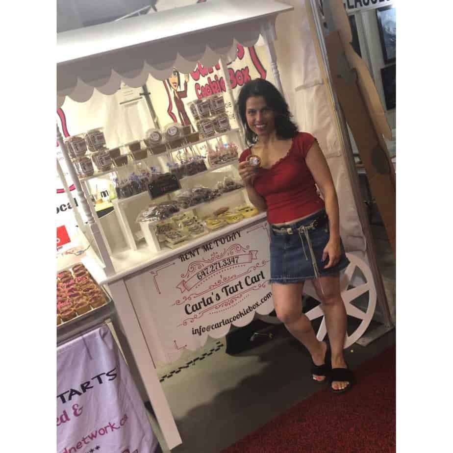 our story - carla at the CNE circa 2019