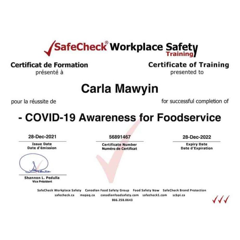 Covid 19 Awareness Certified