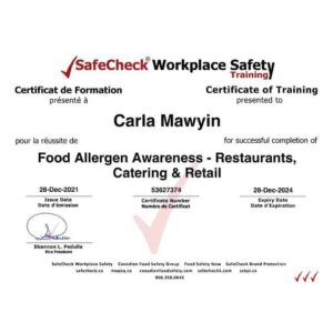 Certifications &Amp; Reviews: Trust In Our Reliable Service And Products - Food Allergy Certified