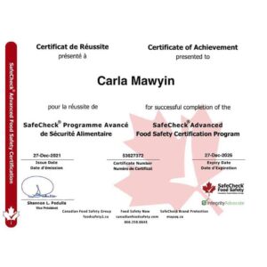 Certifications &Amp; Reviews: Trust In Our Reliable Service And Products - Food Safety Certificate